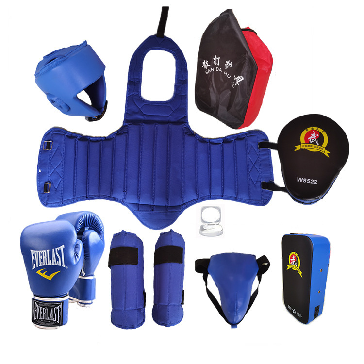 General Sanda Protective Equipment suit for Adults and Children | Thickened Capture Fighting Boxing Training Sports Protective Equipment