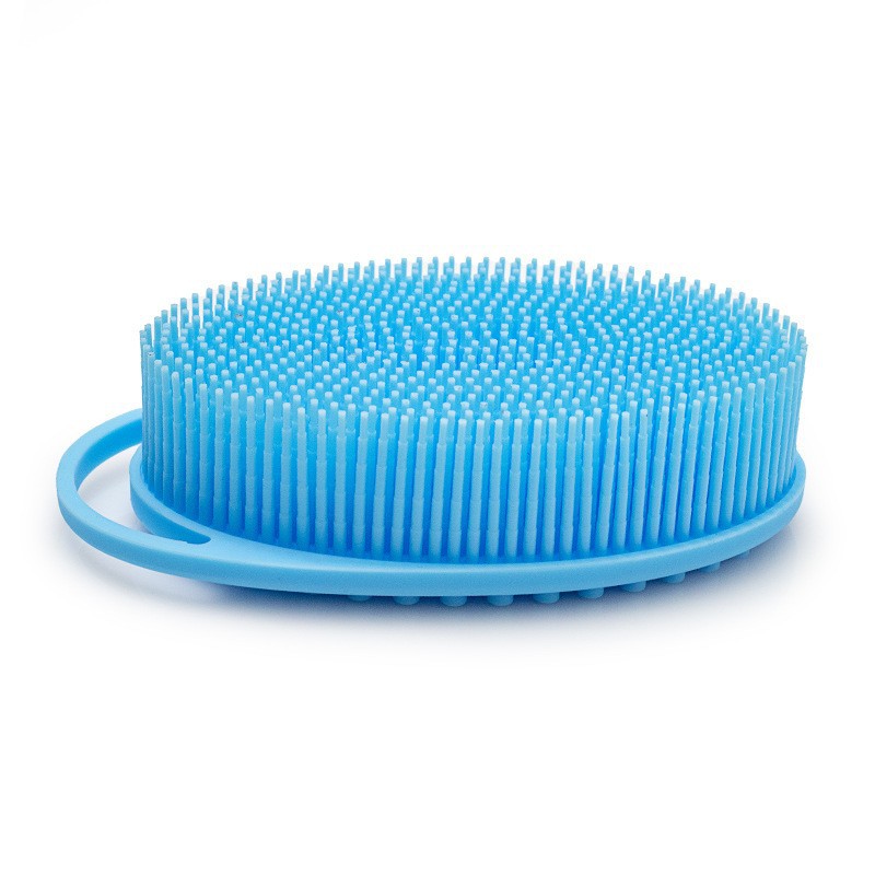 Cross-border Best-selling Silicone Anti-mold Anti-bacterial Face Cleansing Brush Bath Scrubbing Exfoliating Massage Brush Multi-functional Cleaning Bath Brush