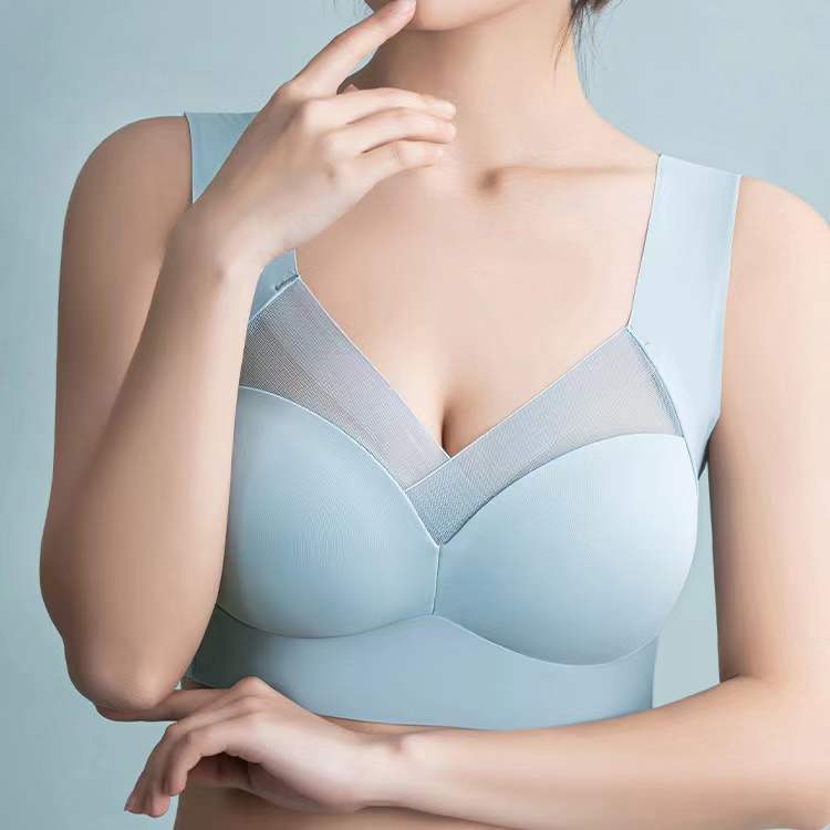 シャシャオールインワン固定ラテックスカップ、シームレスアイスシルク、薄い、美しい背中、胸を包み込む、プッシュアップ、ノンワイヤースポーツチューブトップ|undefined