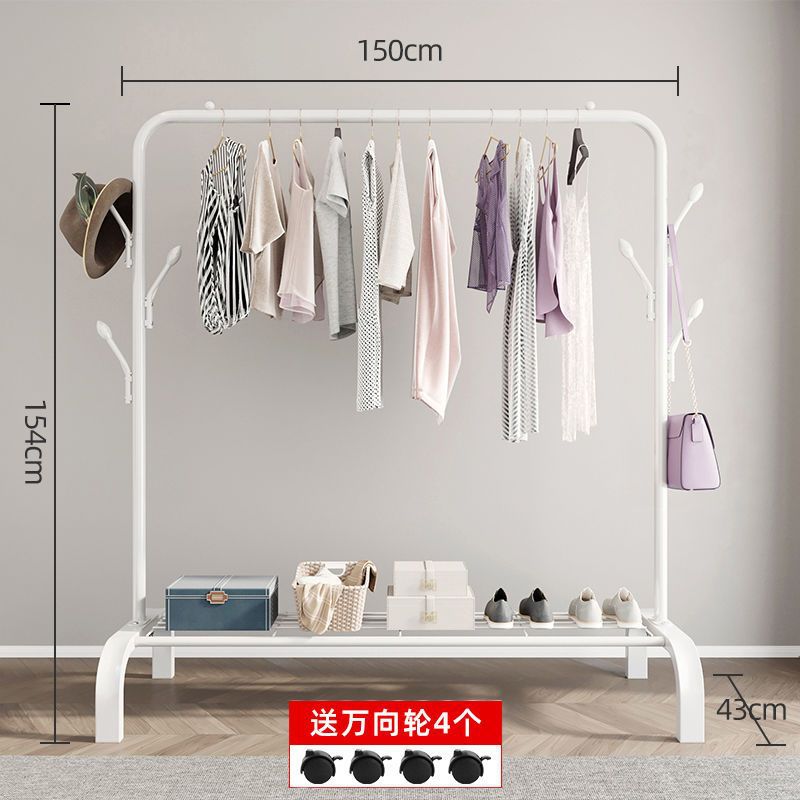 독점적 인 150cm 의 흰색 이중 후크 + 저장 그물