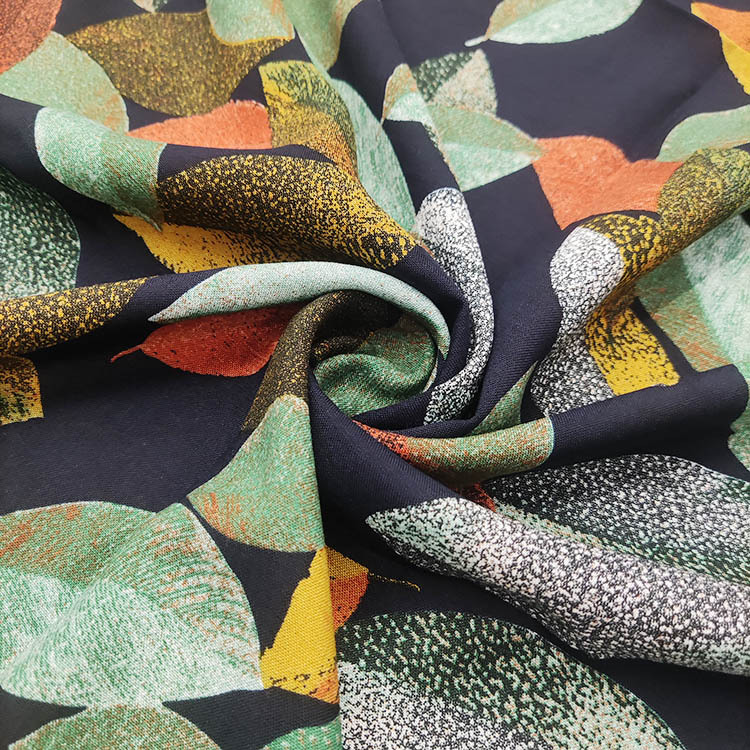 Shaoxing textil 100% spin viscose tejido de tela de rayón plana