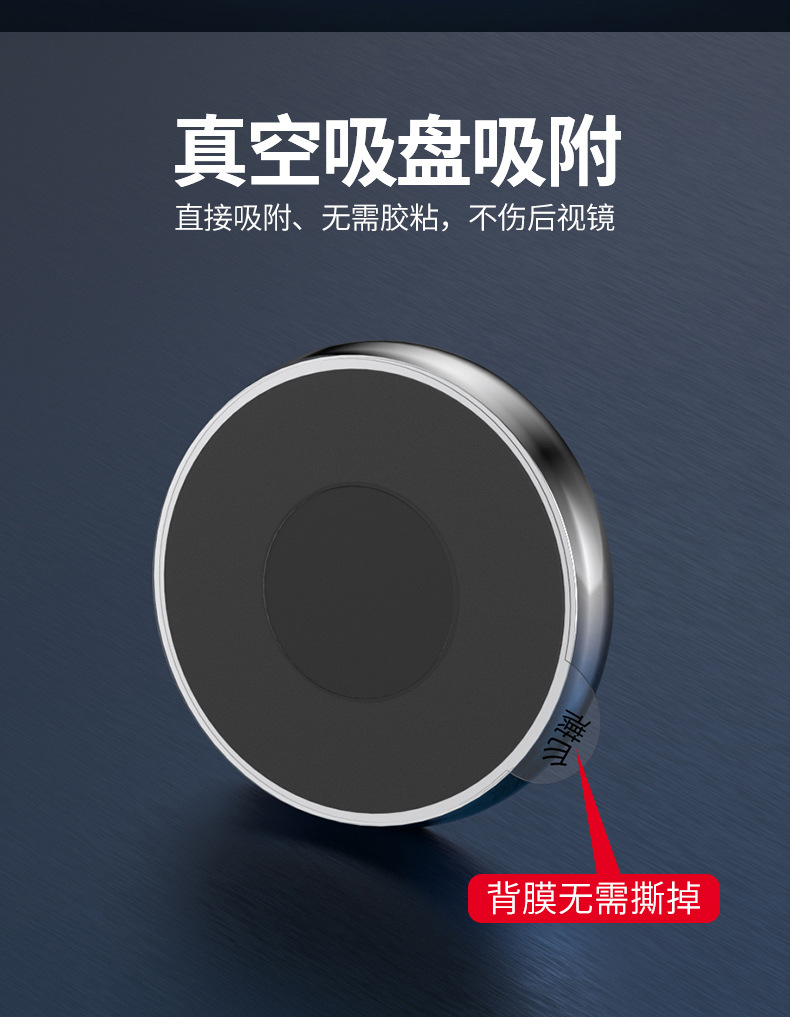 Car Logo Small Round Mirror Rearview Mirror Car Reversing Blind Spot Auxiliary Mirror Reflective Mirror 360-Degree Suction Cup Ultra-Clear Mirror