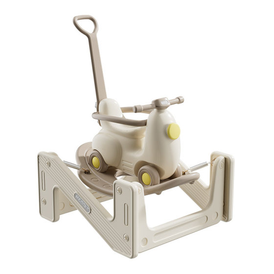 0-3 years old multi-function toy baby girl baby one year old gift children's all-in-one trampoline rocking horse slide car