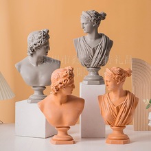 桌面摆件阿波罗月亮女神树脂工艺品 仿雕塑泥塑家居客厅摆件装饰