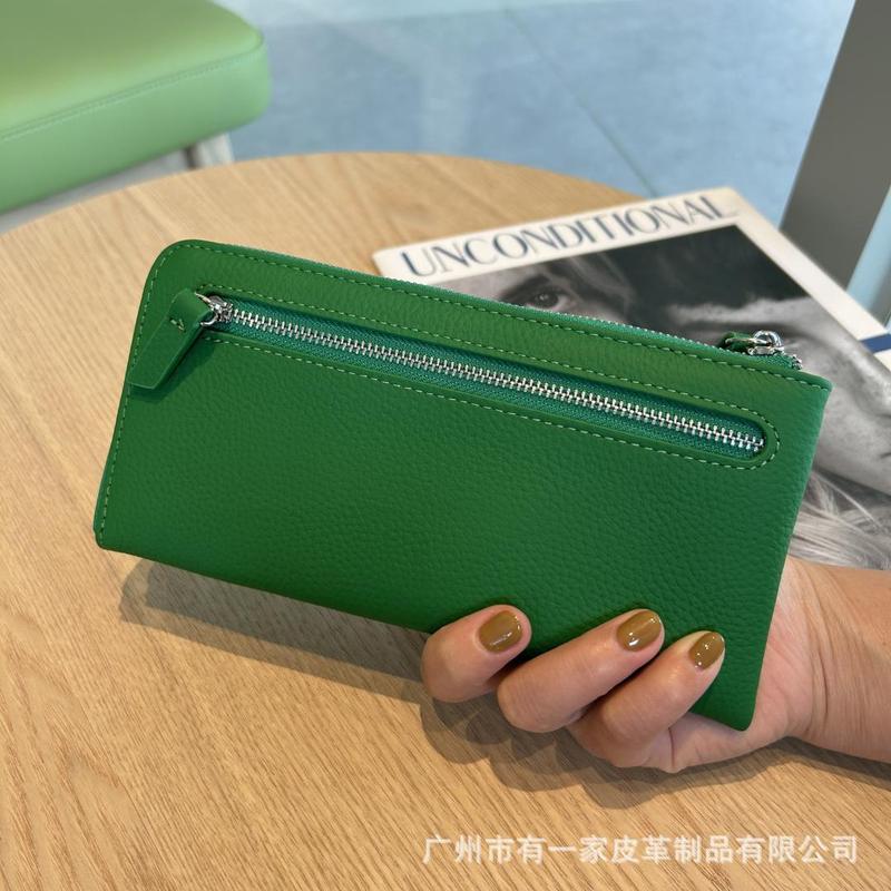 アマゾンの本革の女性の財布の長い牛革の硬貨の0財布の多いカードの位置の手は財布の女性の現物を持って代行します。|undefined