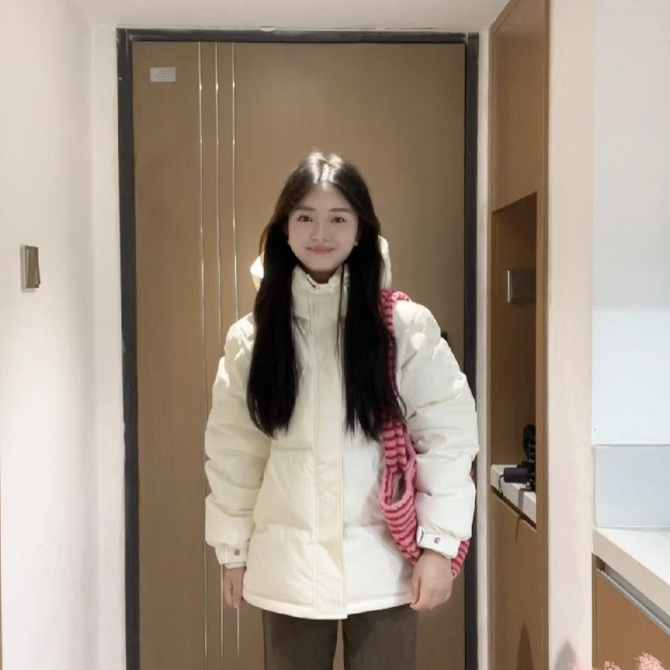 Dicke und warme Daunenjacke für Herren, modisch, vielseitig, schlicht, hochwertiger, kältebeständiger Outdoor-Mantel, kältebeständig und schnelltrocknend._voghion.com