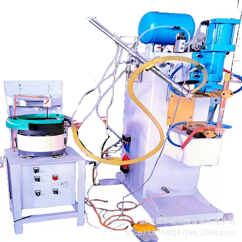 汽车配件螺母点焊机螺帽螺钉自动输送机大功率高效电容储能焊机