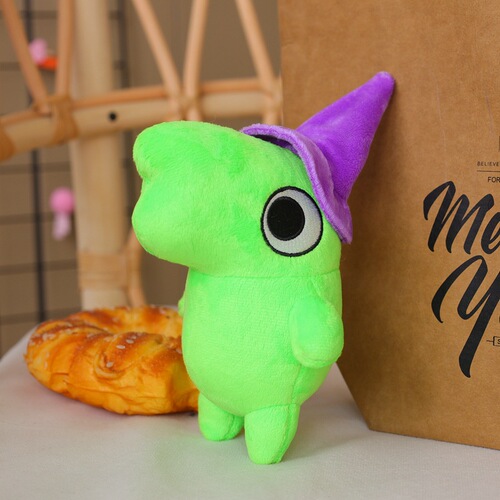 Hot-selling Cross-Border Smiling Friends Merchandise: Adorable Mr. Frog Plush Toy
