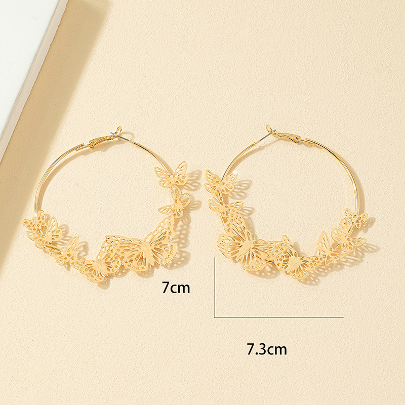 Ins Style Luxurious Lady Geometric Alloy Women's Earrings display picture 2
