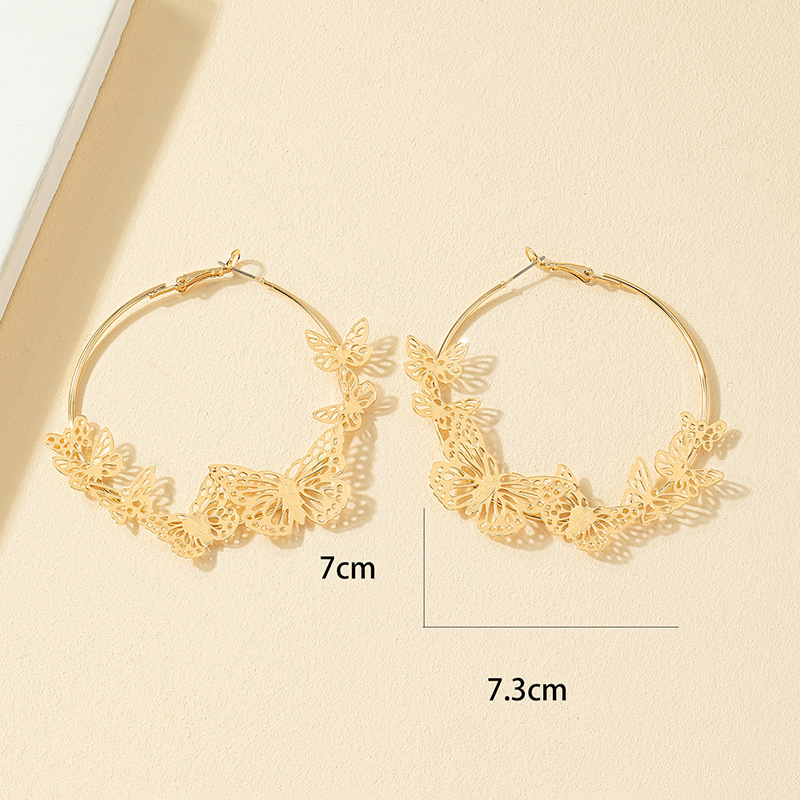 Earrings Classification Ins Style Luxurious Lady Geometric Alloy Women's Earrings