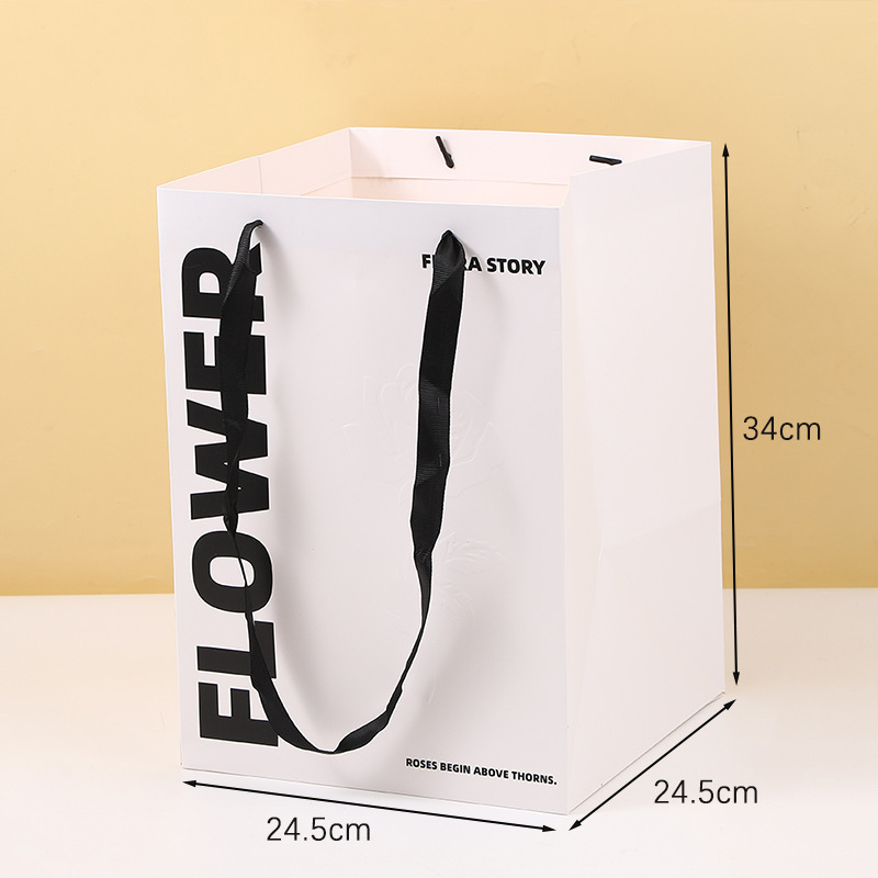 직사각형 엠보싱 장미 23*23*33; 1개