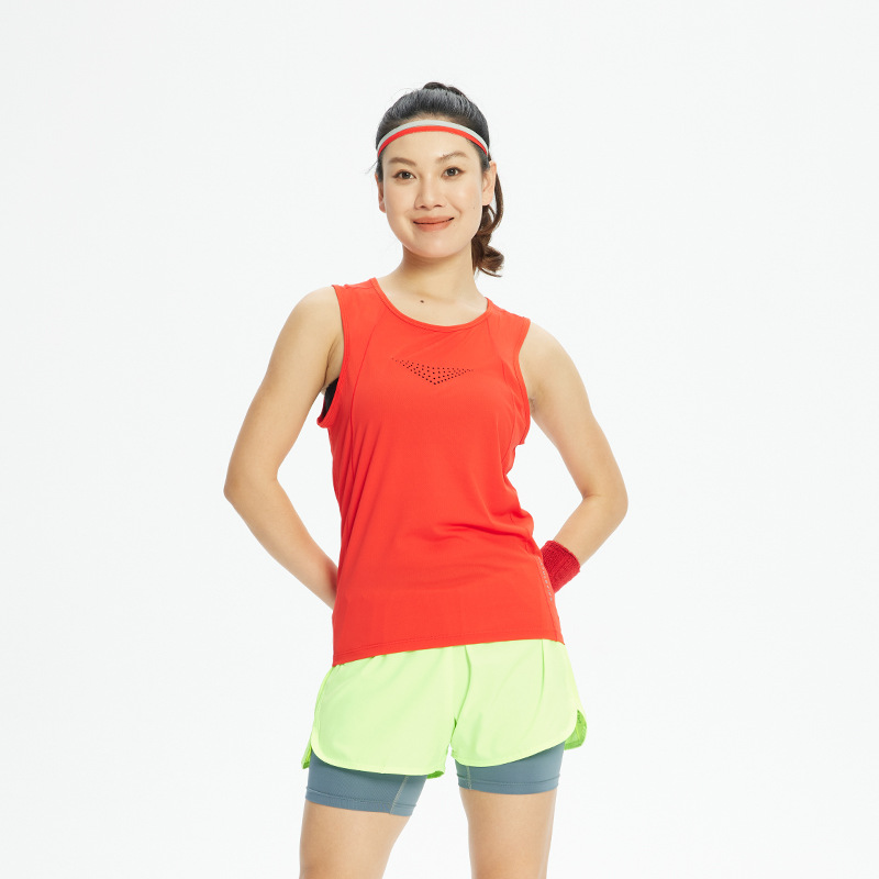 Chaleco deportivo de secado rápido Chaleco de entrenamiento de fitness muscular Chaleco de maratón de pista y campo para correr chaleco deportivo delgado superior