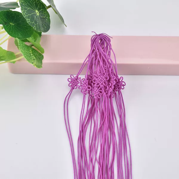 20 purple A-line square flowers