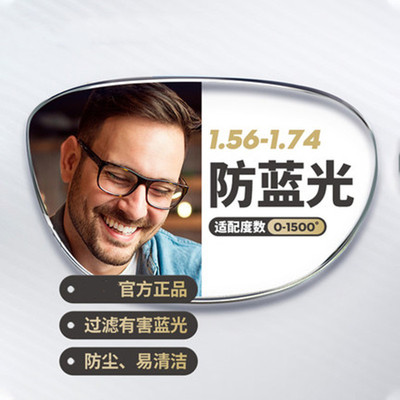 Million new WANSEE Multi screen anti blue light 1.56/1.59/1.60/1.67/1.74 myopia Lens