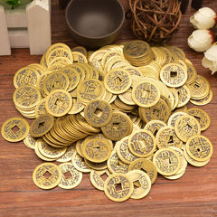 Ten Emperors Copper Coins Brass Ancient Copper Coins Qing Dynasty Ancient Coins Loose Coins Five Emperors Coins Ornaments Shunzhi Kangxi Yongzheng Qianlong Jiaqing