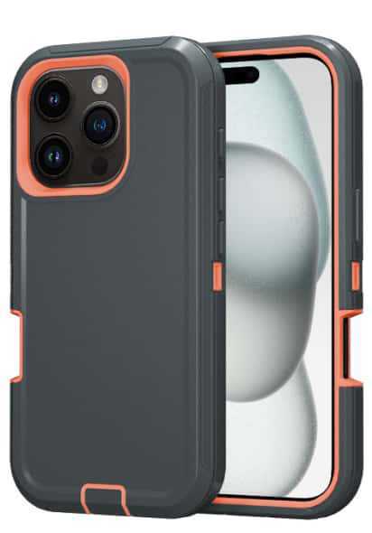 适用于iPhone16promax三防机器人手机壳外贸专供重防三合一手机壳|undefined
