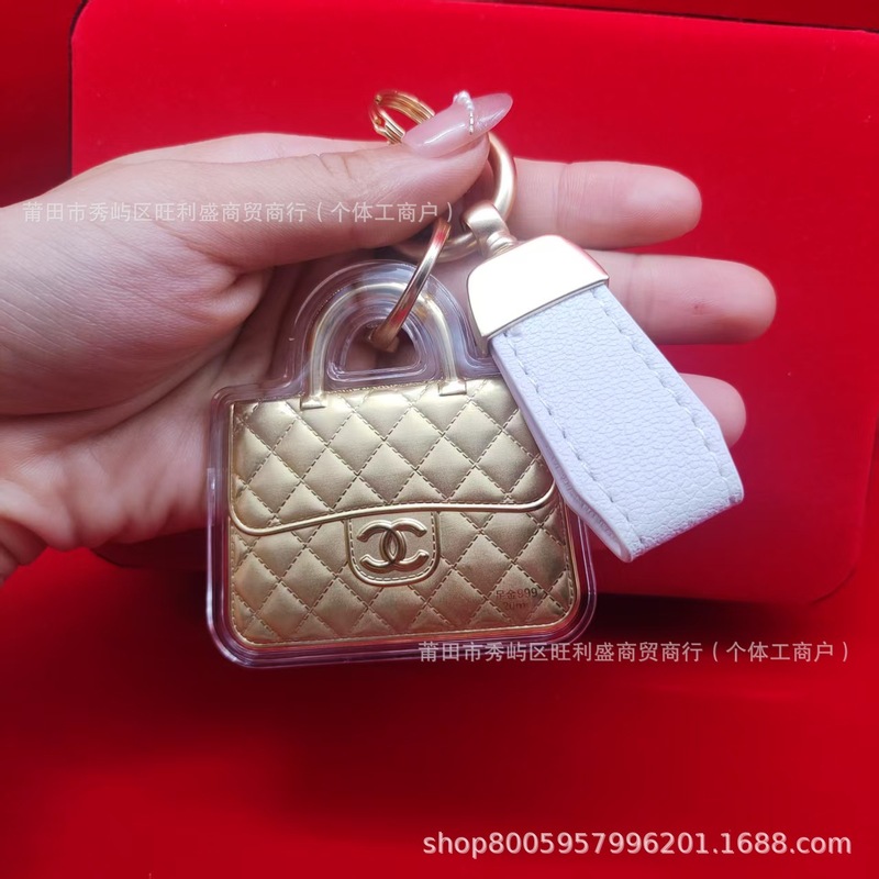999足金包包挂件钥匙扣+手机链+包包饰品三用送女友闺蜜生日礼物|undefined