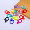 Plastic accessory, medical mask, keychain, Korean style, 15 colors, wholesale