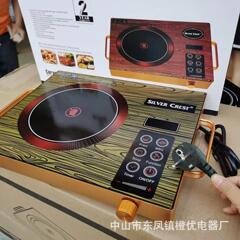 外国貿易の英語の多機能の高出力の電磁ストーブの輸出の双頭の知能の双かまどの電気の陶磁器のストーブのメーカーは直接貿易を直接販売します。