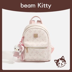 工厂直销定制beamKitty新款大学生通勤卡通印花双肩包送挂件旅行