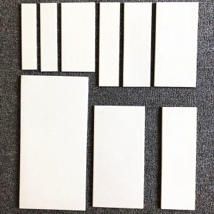White old-fashioned exterior wall tiles 45*195 60*24 50*200 10*20 20*40 15*30 bright tiles