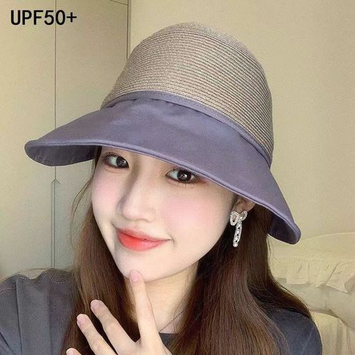 2024 Fashion Summer Women's Summer Sunshade Sun Hat with Wide Brim, Versatile UV Protection, Trendy and Wholesale