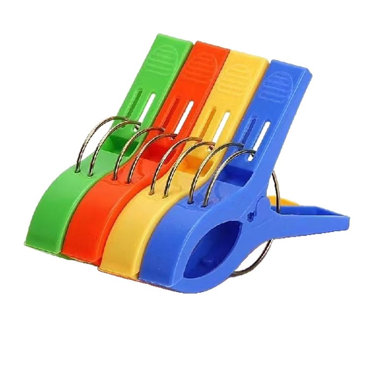 Large Household Windproof Clips for Drying Quilts and Clothes, Fixing Sheets, and Cotton Quilts, Extra-Large Plastic Clips