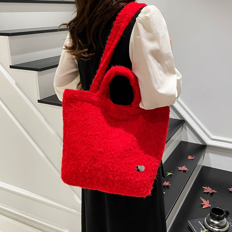 Tendencia de gran capacidad bolso de mano para mujeres otoño / invierno 2025 nuevo estilo coreano bolso de hombro de moda bolso de viaje