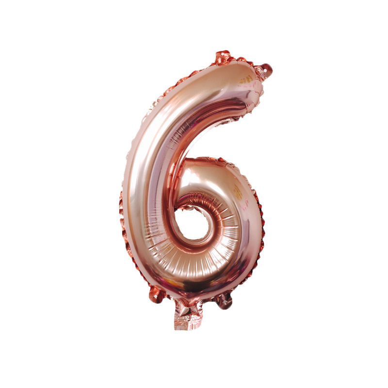 Versión estadounidense del globo de película de aluminio digital de 40 pulgadas de cuerpo delgado Decoración de fiesta de cumpleaños Helio flotando en el aire Globo grande transfronterizo de 42 pulgadas