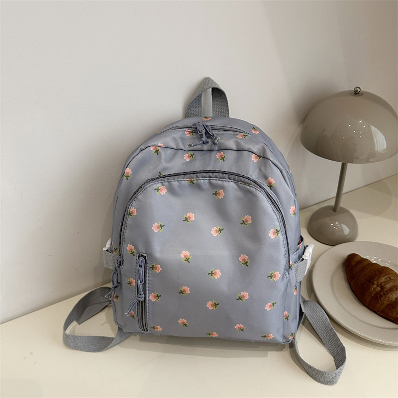 2025 Mochila de empalme de viento de Mori, pequeña mochila de chicas frescas, mini mochila de compras simple