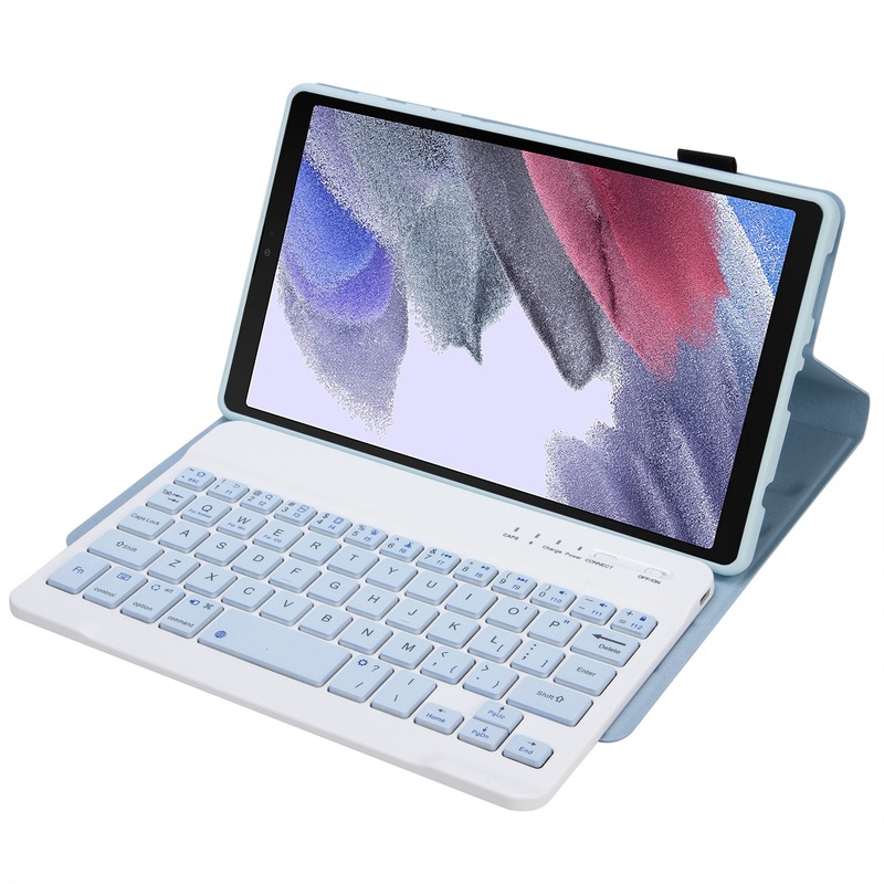 Samsung S11 Protective Case A9+ Tablet Keyboard Backlight S9Fe Plus9 Leather Case A7Lite Silicone Pen Slot Applicable