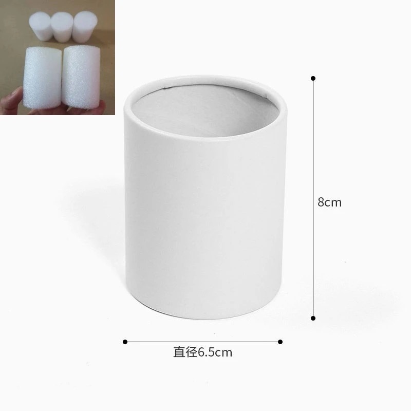Mini Caja Cilíndrica para Flores de Papel para Arreglos Florales image 9