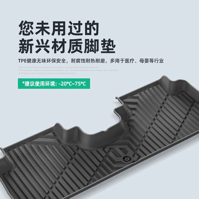 Modelə uyğun ayaqaltı – Trunk Mat, Eco-Friendly Seat Backrest