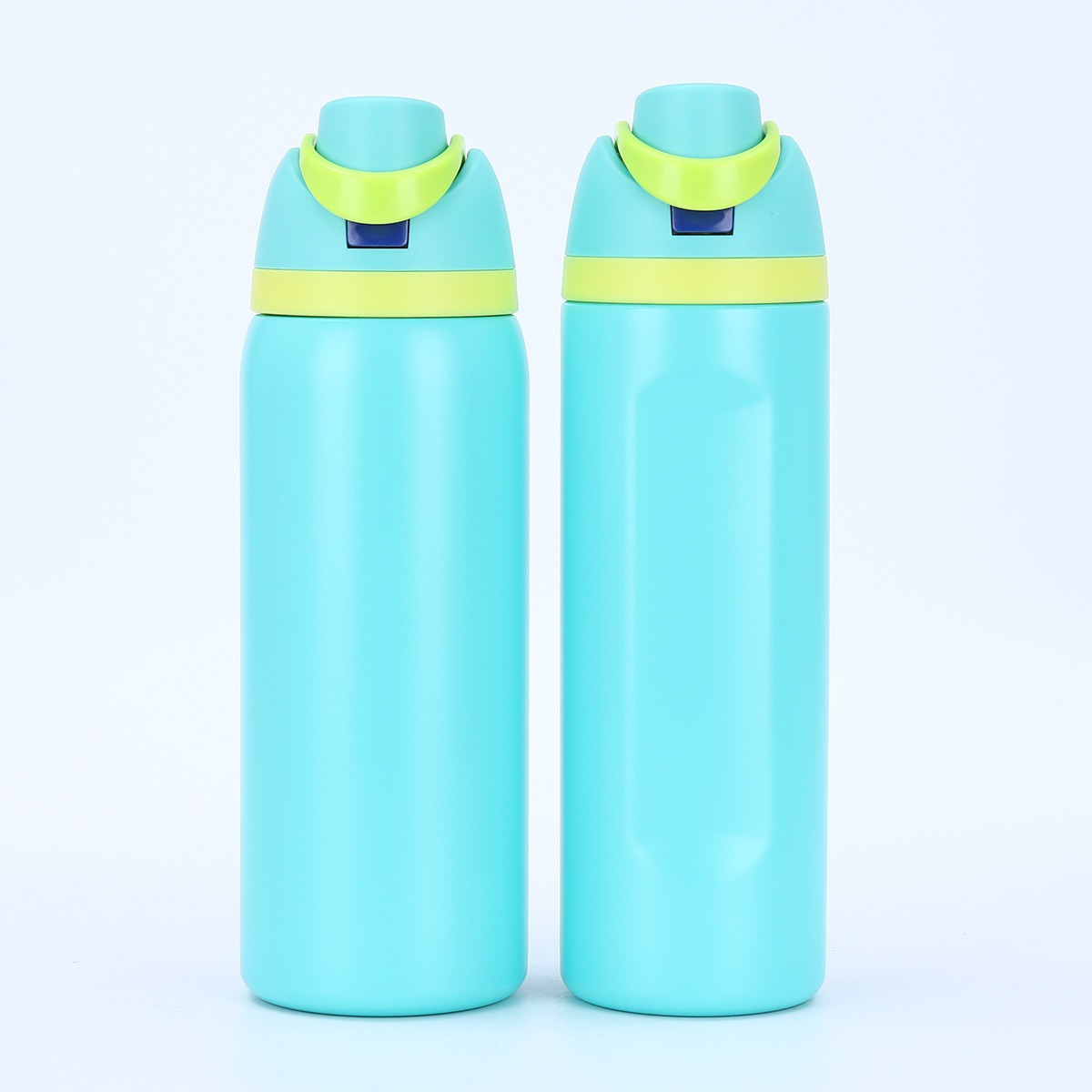 Moda transfronteriza de color sólido taza de fruta creativa 304 taza de acero inoxidable portátil contra caídas de mano taza de salto