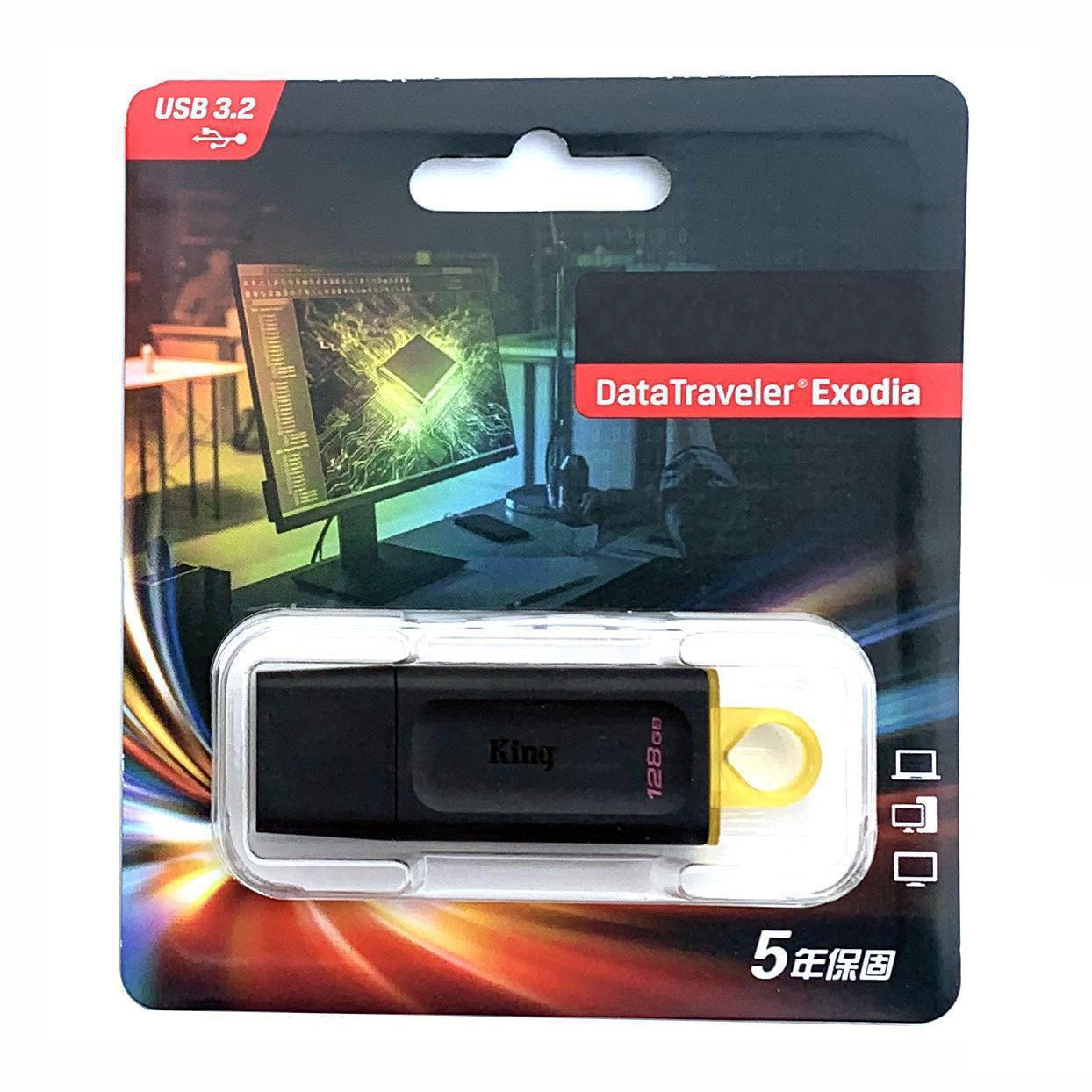 Genuine Jinshi [Dun U Disk DTX de alta velocidad 16G32G64G Oferta de supermercado Música 3.0 Computadora 128G Unidad flash USB