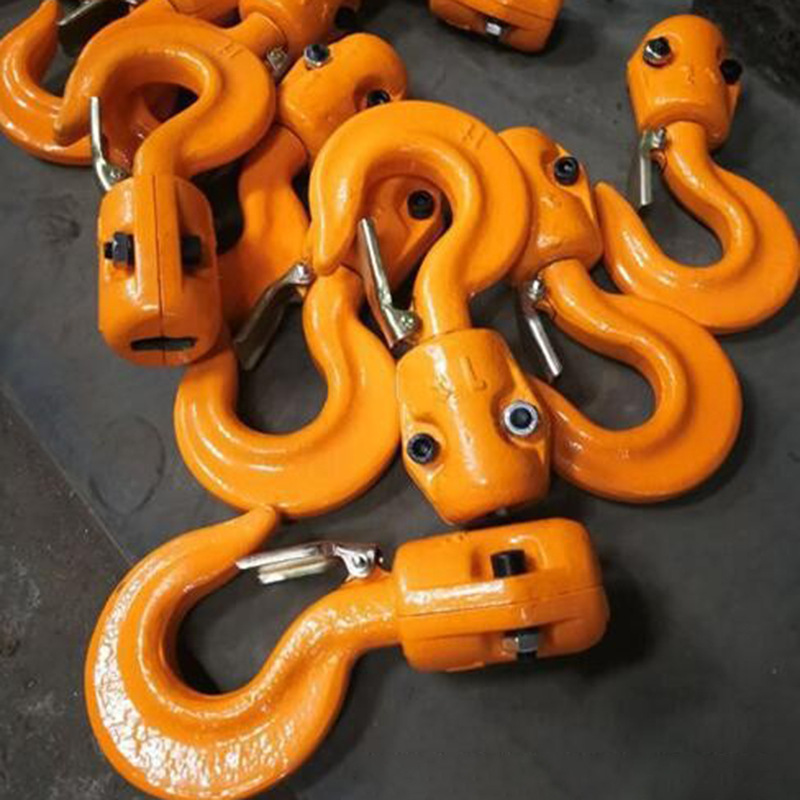 环链电动葫芦下勾 环链葫芦吊钩0.5吨1吨2吨3吨5吨电动葫芦下吊钩