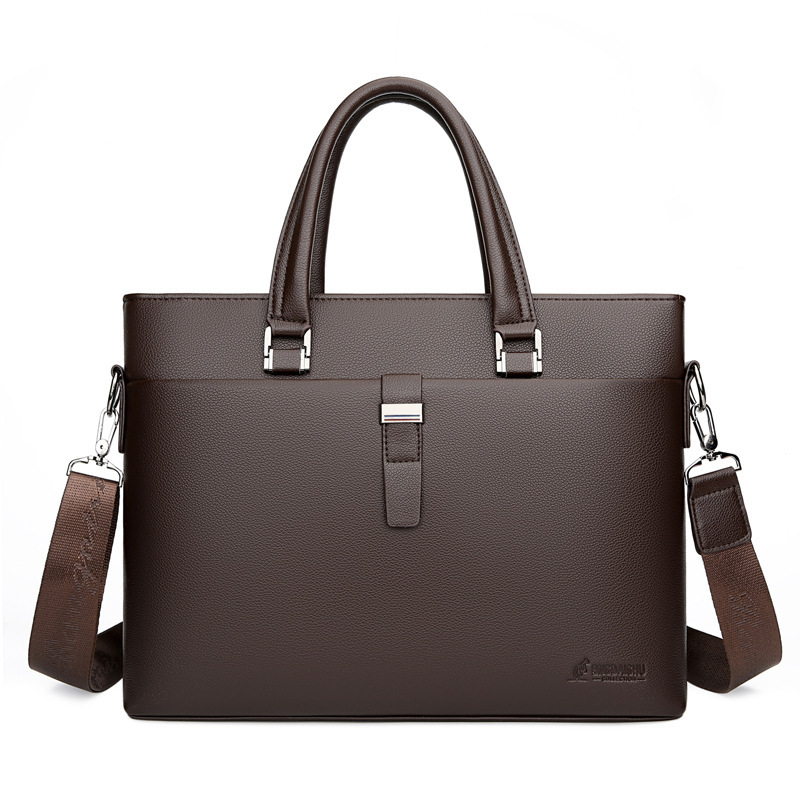 Men's Business Large Capacity Office Handbag Casual Pu Briefcase Commuter Laptop Bag Dropshipping Men's Business Large Capacity Office Handbag Casual Pu Briefcase Commuter Laptop Bag Dropshipping