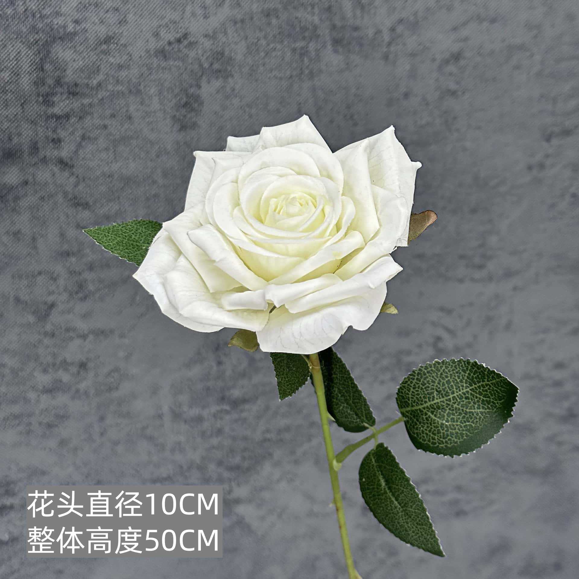 Flor de rosa simulada franela de una sola mano cascada de rosas flor simulada boda decoración del hogar decoración flor falsa al por mayor