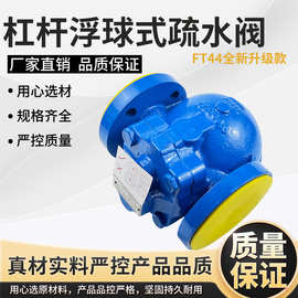 FT44H-16C杠杆浮球式蒸汽疏水阀印染蒸汽FT14H螺纹式节省蒸汽DN25