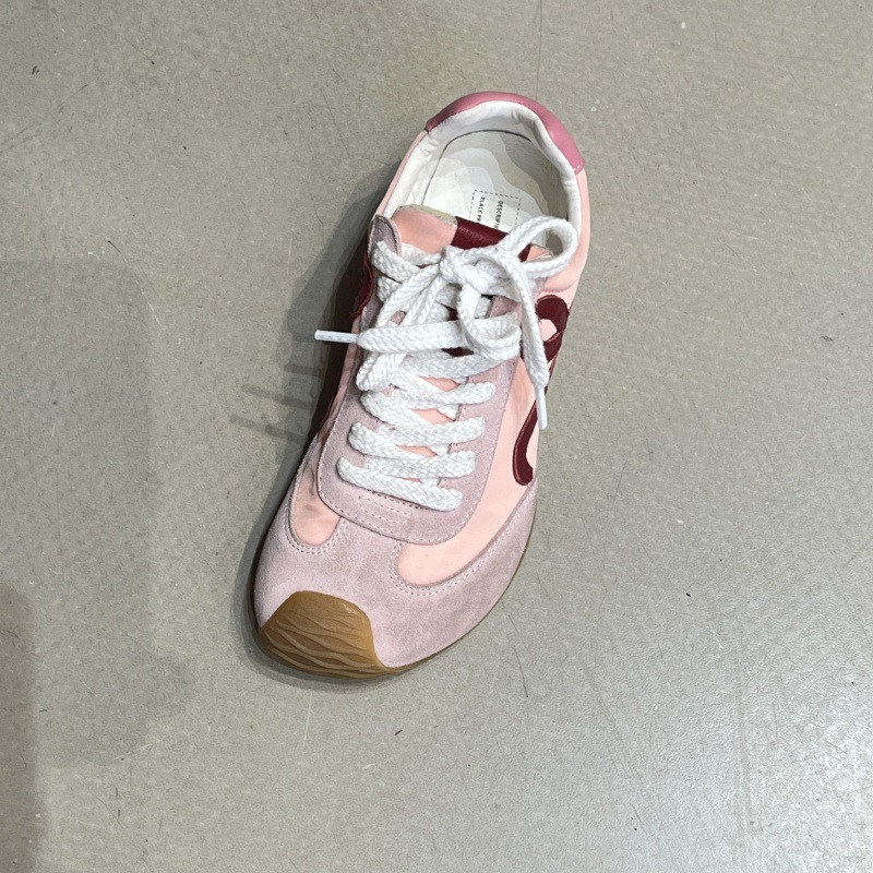 十三行女鞋实拍软底德训鞋复古透气系带小众设计感阿甘鞋舒适圆头|undefined