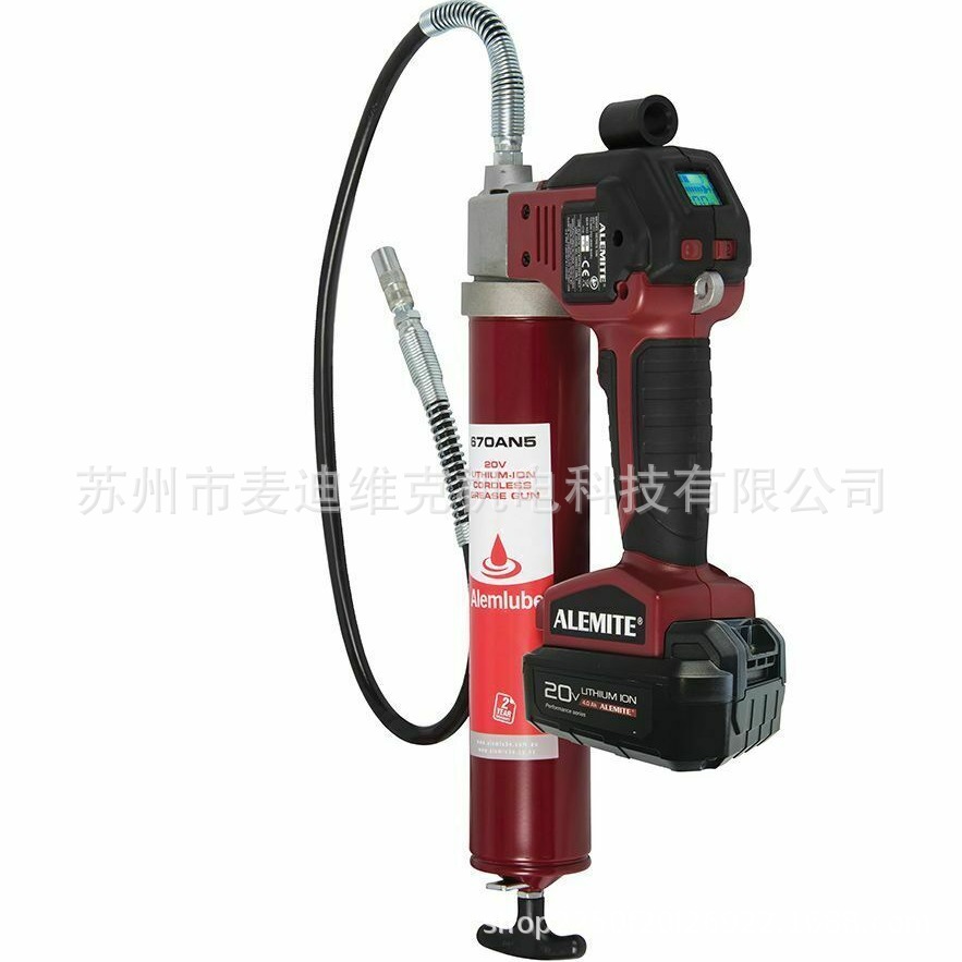 阿勒米特Alemite品牌596-B1型号原装重型电动黄油枪 CE认证加油枪