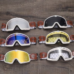 Wholesale 100% Goggles Harley Retro Off-Road Motorcycle Helmet Goggles Cycling 100% Wind and Sand Goggles