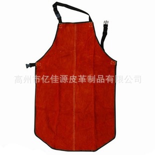 Labor protection all cowhide wear-resistant and durable fireproof heat insulation welding work apron