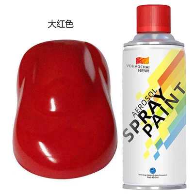 Avtomobil boya qələmləri hand paint white black - self-spray-paint-450ml-gross-weight-250g-self-painting-bright-red
