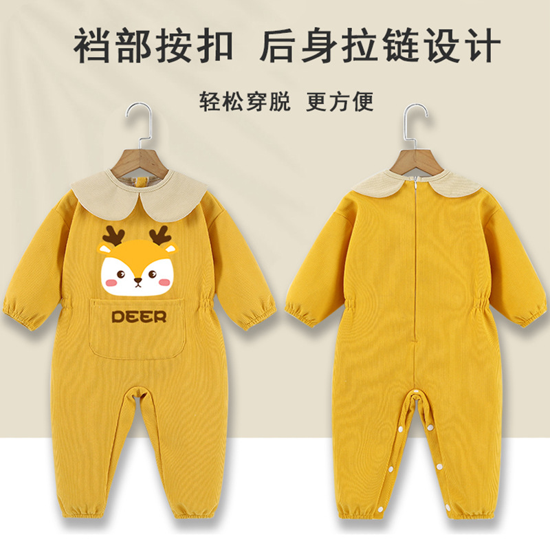 등산 의류 야외  등산 의류 결합 된 옷 어린이 나들이 기모 더러운 전신 가을과 겨울