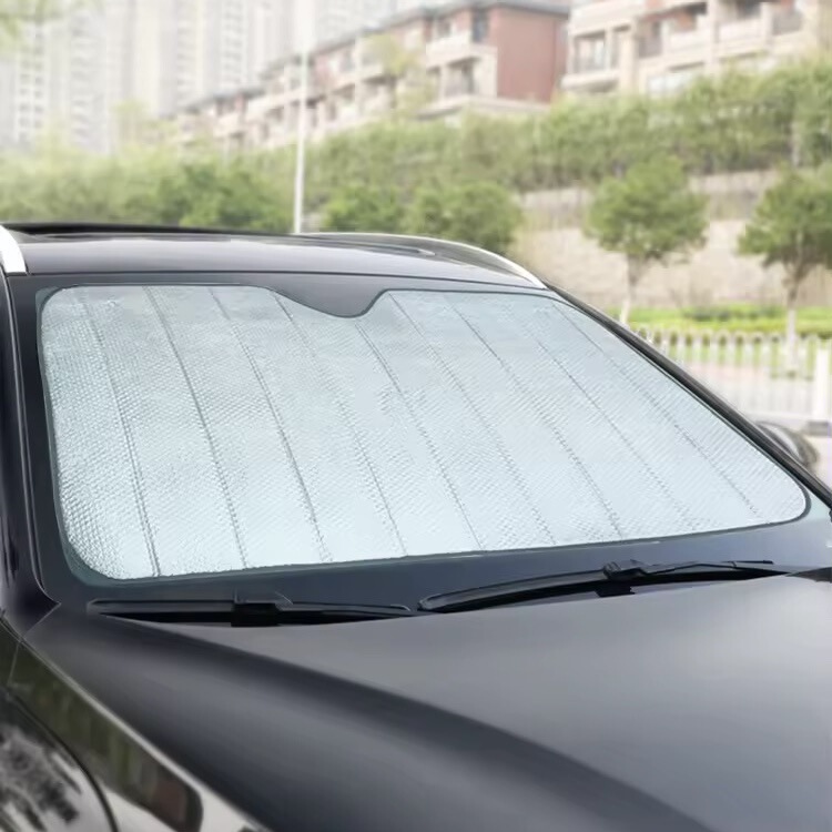 Car Sunshade Front Windshield Sunshade Board Summer Car Aluminum Foil Board Sun Protection and Heat Insulation Car Sunshade Front Shield Car Sunshade Front Windshield Sunshade Board Summer Car Aluminum Foil Board Sun Protection and Heat Insulation Car Sunshade Front Shield