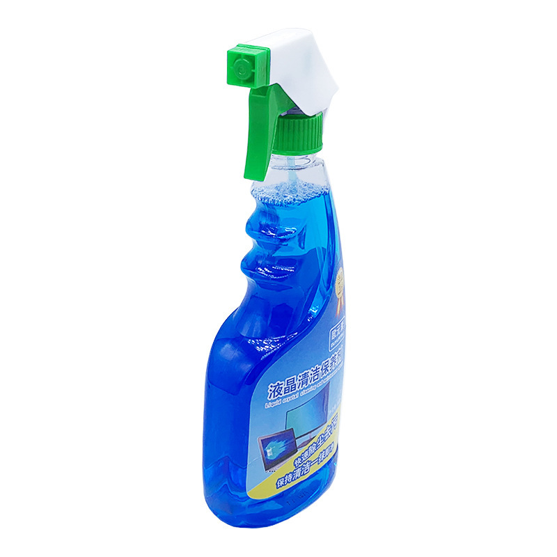 Digital screen, cleaner, laptop, LCD display, detergent, mobile phone, camera