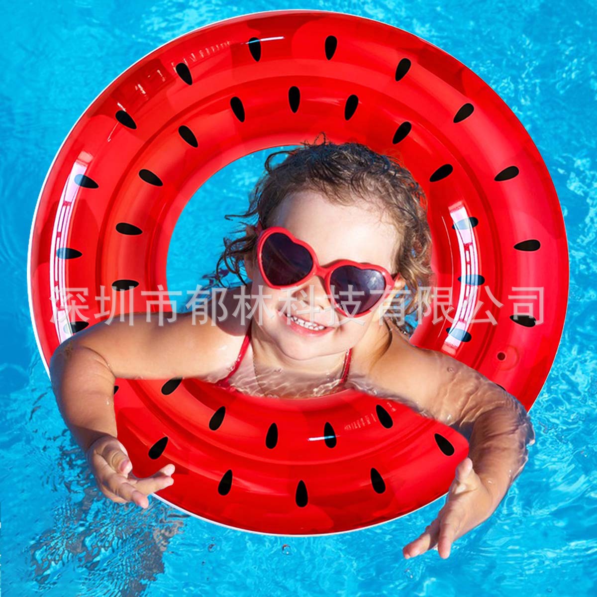 Nuevos productos transfronterizos de impresión para adultos anillo de natación de dibujos animados para niños anillo de frutas engrosado anillo de salvavidas anillo flotante inflable