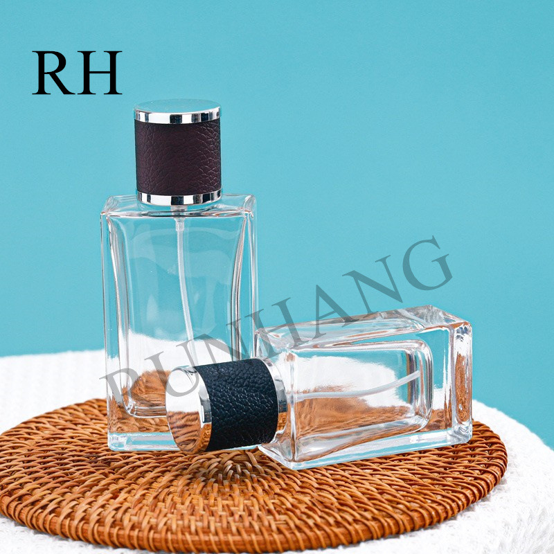 香水瓶子裸瓶透明玻璃按压喷雾护肤品分装瓶卡口补水喷雾香薰瓶子