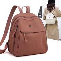 Backpack, nylon water‑repellent, capacious leisure daypack, multiple colors